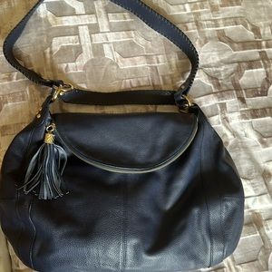 Onna Ehrlich large leather bag.